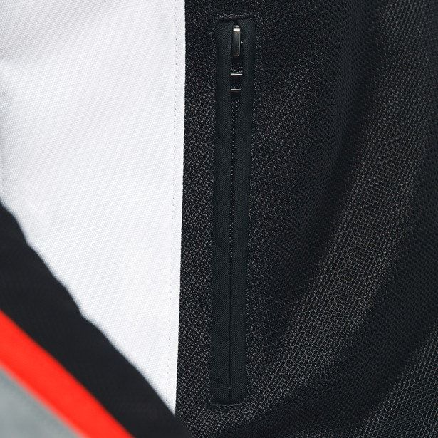Dainese Hydraflux 2 Air Lady D-Dry Jacket BLACK/CHARCOAL-GRAY/LAVA-RED : Delivery in 5 days